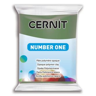 CERNIT N°1 süthető gyurma, 56 g - olívzöld