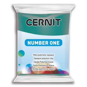 CERNIT N°1 süthető gyurma, 56 g - fenyőzöld