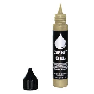 CERNIT Gel (liquid) folyékony gyurma, 30 ml - arany