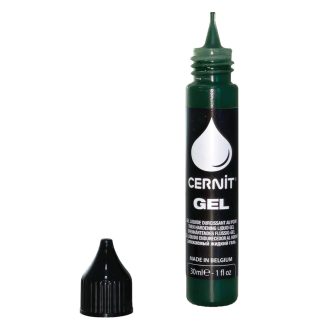 CERNIT Gel (liquid) folyékony gyurma, 30 ml - zöld