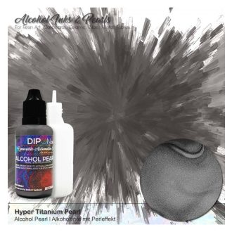 Dipon Alcohol Pearl Ink - titánszürke, 25 ml