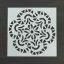 Festősablon (stencil) - Bianka, virág mandala minta