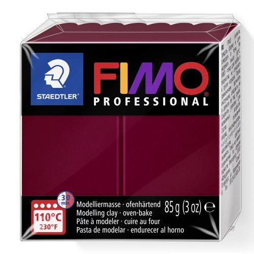 FIMO Professional süthető gyurma - bordó, 85 g