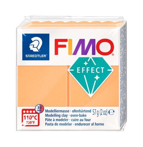 FIMO Effect süthető gyurma - neon narancs, 57 g