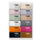 FIMO Effect süthető gyurma készlet - 12 x 25 g, Boho