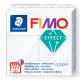 FIMO Effect süthető gyurma - csillámos fehér, 57 g