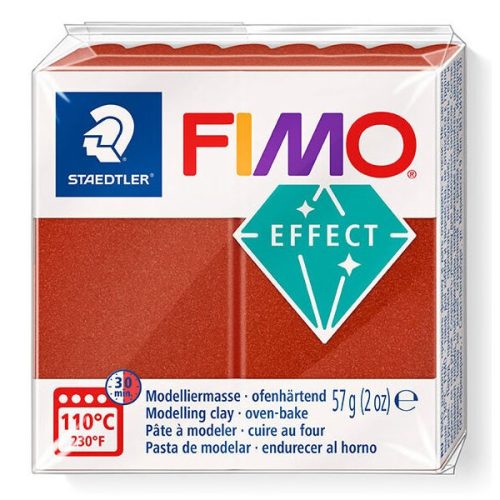 FIMO Effect süthető gyurma - csillámos vörösréz, 57 g