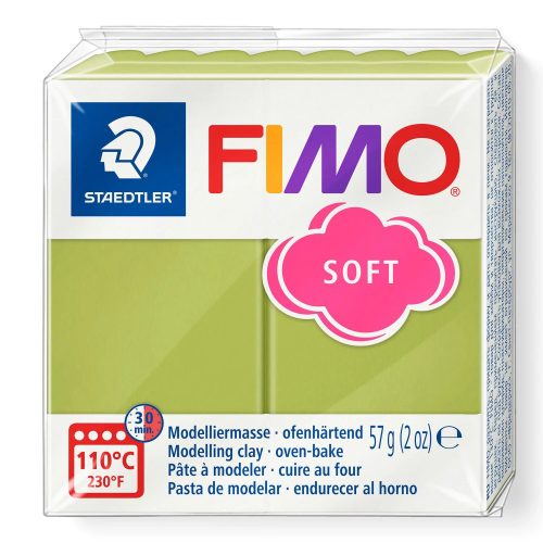 FIMO Soft süthető gyurma - pisztácia, 57 g
