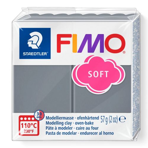 FIMO Soft süthető gyurma - viharszürke, 57 g