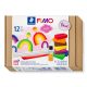 FIMO Soft süthető gyurma készlet - 9 x 25 g, válogatott színek + kiegészítők!