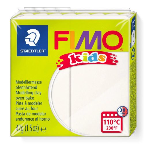 FIMO Kids süthető gyurma - fehér, 42 g