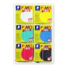 FIMO Kids süthető gyurma készlet - 6 x 42 g, alapszínek
