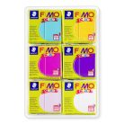 FIMO Kids süthető gyurma készlet - 6 x 42 g, lányos színek