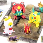 FIMO Kids kreatív süthető gyurma készlet - 4 x 42 g, szörnyecskék