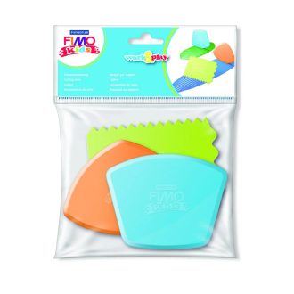   FIMO Kids gyurmavágó és mintázó készlet gyerekeknek - műanyag, 3 db