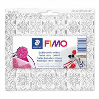   FIMO felületmintázó lap gyurmához - 15,5 cm x 16,5 cm, keleti