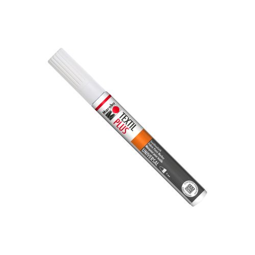 Marabu Textil Plus filctoll - fehér, 3 mm