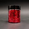 Dipon 3D glitter (csillám) - foltos piros szív, 5 g