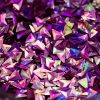 Dipon 3D glitter (csillám) - lila-pink háromszög, 5 g