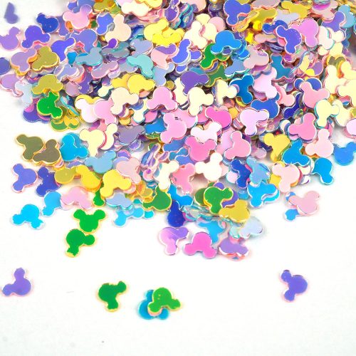 Glitter (csillám) szett - 12 szín, mickey