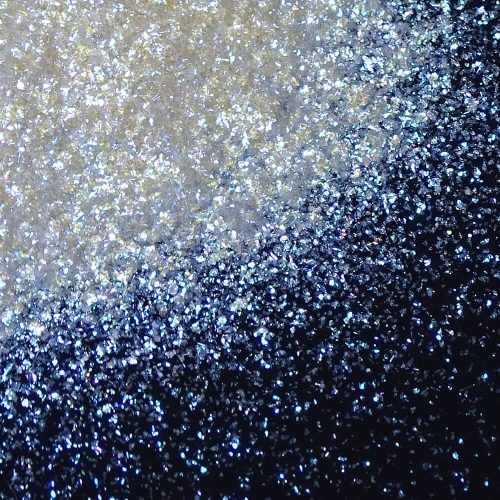 Gyémántfényű pigment por - kék csillám, 250g