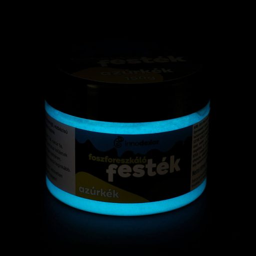 Foszforeszkáló festék - azúrkék, 150g
