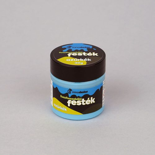 Foszforeszkáló festék - azúrkék, 30g