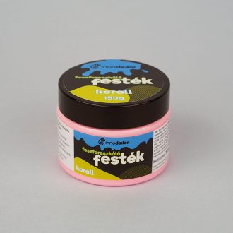 Foszforeszkáló festék - korall, 150g