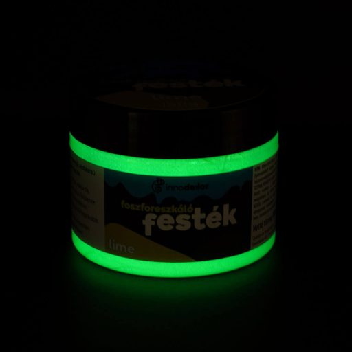 Foszforeszkáló festék - lime, 150g