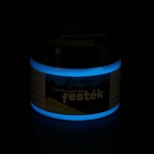 Foszforeszkáló festék - ibolya, 150g