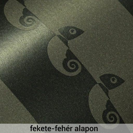 Gyöngyház hatású mica pigment por - fekete, 3g