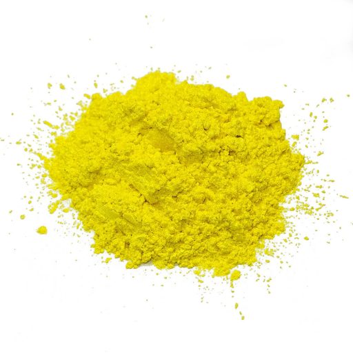 Gyöngyház hatású mica pigment por - citrom, 250g