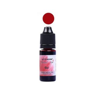 Let's Resin alcohol ink - piros, 10 ml