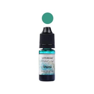Let's Resin alcohol ink - türkiz, 10 ml
