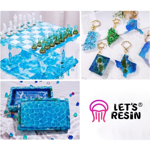 Let's Resin gyantafesték - rubin, 10 ml