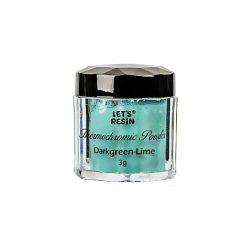   Let's Resin hőre színváltó pigment - 3 g, türkiz-zöld