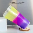 Let's Resin hőre színváltó pigment - 3 g, türkiz-zöld