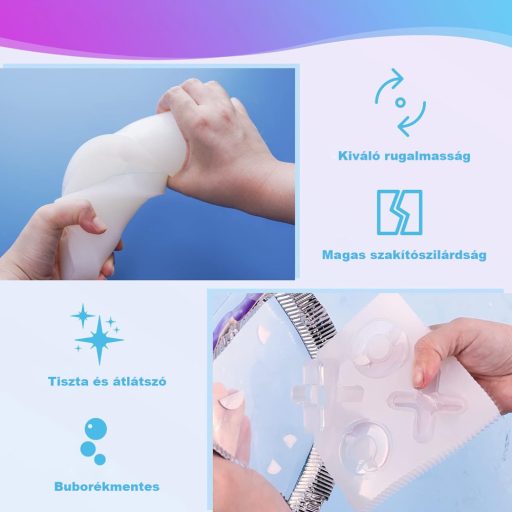 Let's Resin önthető kétkomponensű szilikon - 580 g