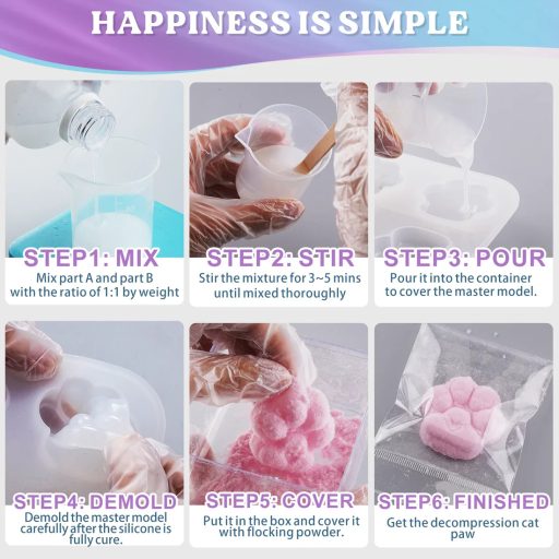 Let's Resin Squishy öntőanyag - 1700 gramm