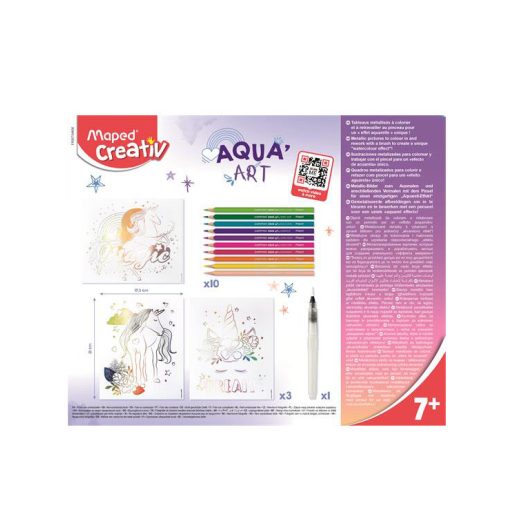 MAPED CREATIV "Aqua Art" akvarell festőkészlet - unikornis