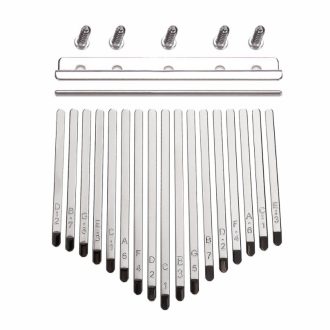 Kalimba (hüvelykzongora) fém lamellák