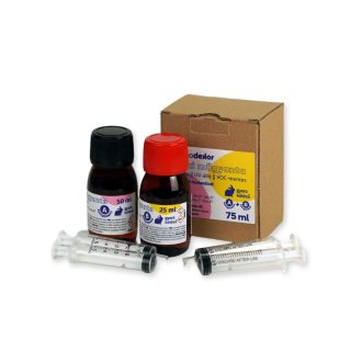   Innodekor epoxi műgyanta ékszerkészítéshez - gyors kötésű, 75ml (4 db ajándék fecskendővel!)