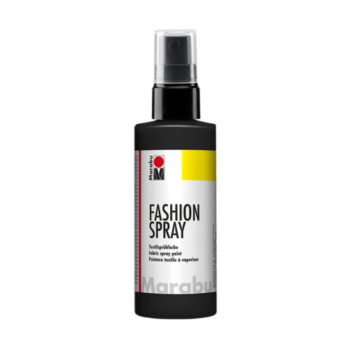 Marabu Fashion Spray - fekete, 100 ml