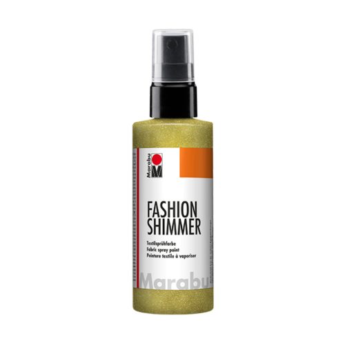 Marabu Fashion Spray - csillám citrom, 100 ml