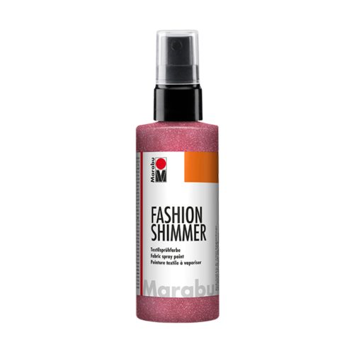 Marabu Fashion Spray - csillám piros, 100 ml