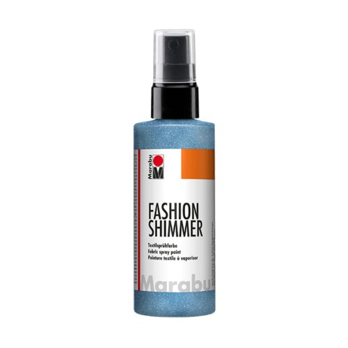 Marabu Fashion Spray - csillám égkék, 100 ml